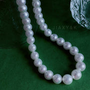 South Sea White Pearl Necklace 8-11mm PSL—SK